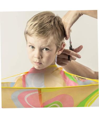 DOITOOL Barber Cloak Umbrella Haircut Cape Newborn Photography Props Womens Wallets Money Pouch Kids Cape Kids Haircutting Cape Haircut Cloak Child Colorful Stone - Buy Online on GoSupps.com