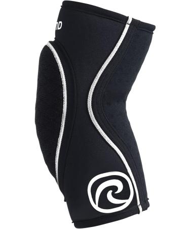 Rehband Elbow Support & Protector for Men & Women - 5mm Neoprene Black Elbow Support for Volleyball Handball & Indoor Sports - X-Large - Buy Online on GoSupps.com