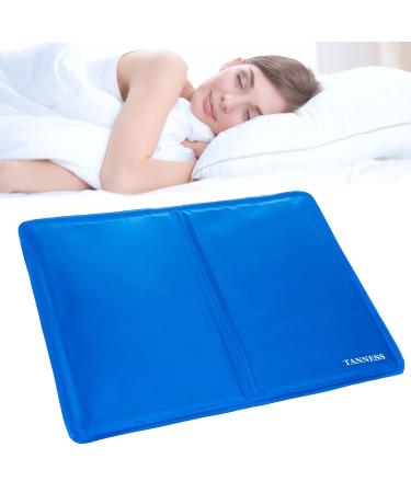 Tanness Gel Cooling Mat | Cooling Gel Pillow Cushion for Absorbs and Dissipates Heat | Cooling Pillows for Night Sweats & Cooling Pillow Increase Sleep Quality | Pillow Cooling Pad 1 Count (Pack of 1)