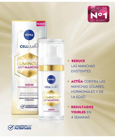 Nivea Luminous Serum Antman 30 - Buy Online on GoSupps.com