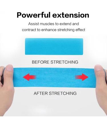 Shakven Synthetic Kinesiology Athletic Tape | Waterproof Kinesiology Athletic Tape Elastic Precut Strips Athletic Wraps for Rehabilitation Patients 1 - Buy Online on GoSupps.com