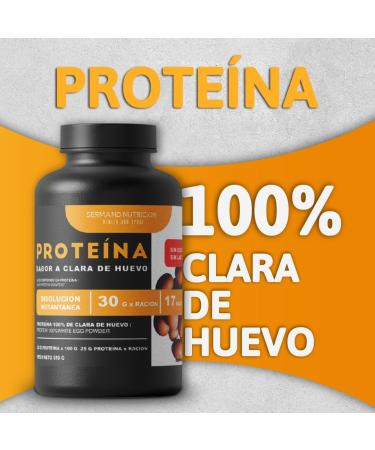  SERMAND Instant Egg White Protein Powder Neutral Flavor (510g) | Gluten-Free Protein Powder | Protein for Mass - Buy Online on GoSupps.com