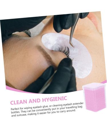 minkissy 4boxes Eyelash Glue Cleaning Eyelash Glue Bottle Cleaning Prevent Glue Bottle Clogging Lash Cleaner Glue for Eyelashes Lint Wipes for Nails Nail Prep and Polish Wipe Make up - Buy Online on GoSupps.com