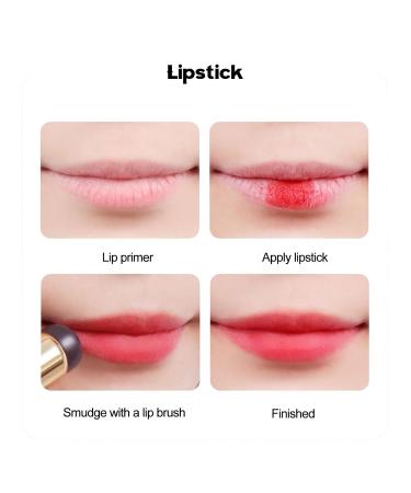 Buy 3PCS Retractable Lip Applicator Brush Set - Professional Dustproof Makeup Brushes for Lipstick & Lip Gloss - Buy Online on GoSupps.com