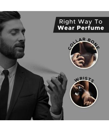 Bloom Beauty The Man Company Fresh Black EDT Perfume for Men - 100Ml | Premium Long-Lasting Fragrance | Gift for Him - Buy Online on GoSupps.com