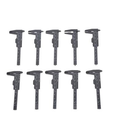 Eyebrow Measuring Ruler Scale Transparent Lightweight Plastic 10pcs Microblading Vernier Caliper for Styling - Buy Online on GoSupps.com