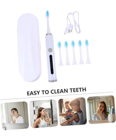 Gleavi Electric Toothbrush Set - Travel-Friendly Oral Care Kids & Adults 1 Pack White Bristle Cleaning Brush - Buy Online on GoSupps.com