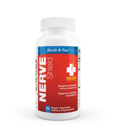Redd Remedies, Nerve Shield, Supports Healthy Nerve Structure, 60 Capsules 60 Count (Pack of 1)