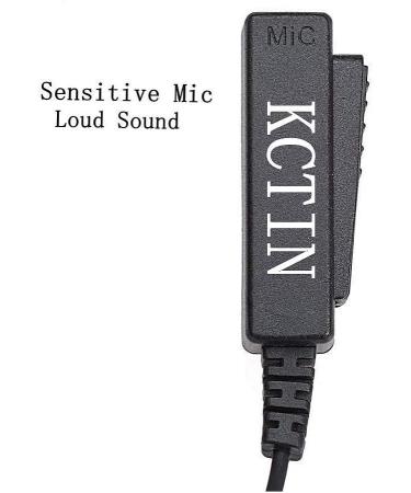 Motorola Walkie Talkie Earpieces with Mic - 2 Pin Acoustic Tube Headset and PPT (2 Pack) - Buy Online on GoSupps.com