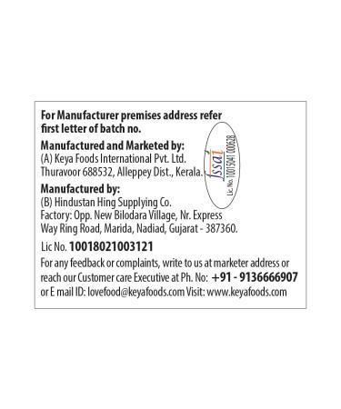 Keya Ginger Powder 40g All-Natural and Dried Instant ginger Powder No Additives Preservatives Pack of 3 - Buy Online on GoSupps.com