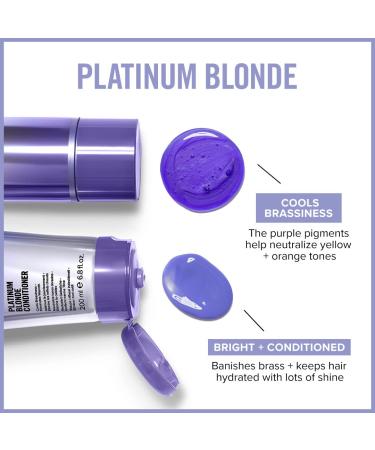 Paul Mitchell Platinum Blonde Purple Shampoo 10.14 Fl Oz - Brassiness Cooling Formula for Color-Treated Hair - Buy Online on GoSupps.com