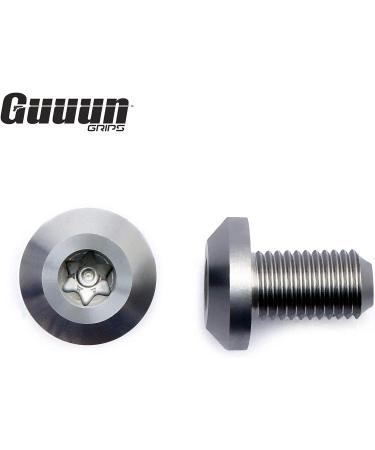 Guuun 1911 Grips Screws Set - Stainless Steel Fancy Silver Screws with O Rings and T10 Torx Key - Buy Online on GoSupps.com