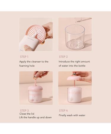 Portable Facial Cleanser Foam Cup - Fast Foaming Effortless Whip Maker for Clear Skin - Buy Online on GoSupps.com