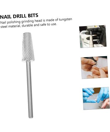 minkissy Sanding Replacement Steel Tools Acrylic Rotary Polisher Electric Bits Art Nails Head Removing Burr Polish Accessory Drill Nail Grinding Tungsten File Sander - Buy Online on GoSupps.com