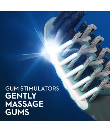 Oral-B CrossAction All in One Soft Toothbrushes - 2 Count Pack - Buy Online on GoSupps.com