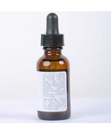 REXSOL 21% Advanced Vitamin C Serum | Organic Natural Dark Spot Corrector for Face | 30ml - Buy Online on GoSupps.com
