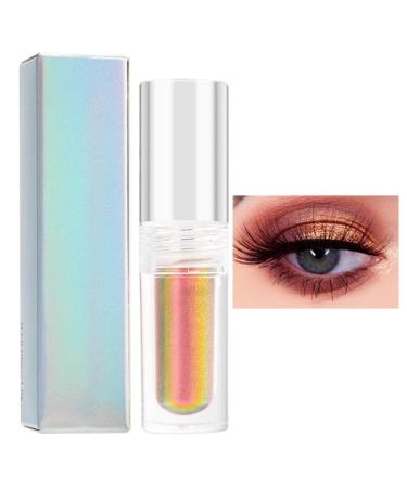Iridescent Eyeshadow Intense Pigment Chameleon Eyeshadow Liquid Eyeshadow - Long-Lasting Liquid Highlighter Shimmer Eye Makeup for Multichrome Eye Looks Shakven 05