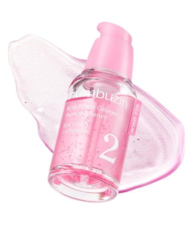 numbuzin No.2 Rose PDRN Collagen Plumping Serum Hydrating & Firming Serum with Peptides Plump Glowing Skin Korean Skincare 1.01 fl oz (30ml)