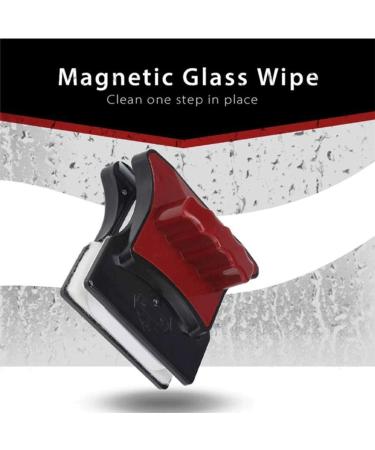 Glass Wiper Magnetic Window Glass Cleaner Tools Household Glider Washing Glass Cleaning Brush for High-Rise Double Glazed Windows 18-30mm - Buy Online on GoSupps.com