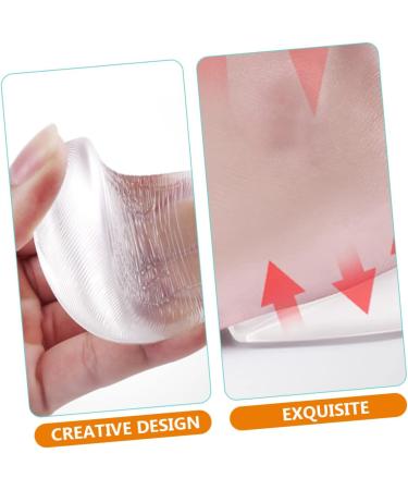 Beaupretty Height Increasing Insoles for Men - 2 Pairs Gel Shoe Inserts Damping Half Pads 8.5x5.5cm - Elevate Comfort & Style - Buy Online on GoSupps.com