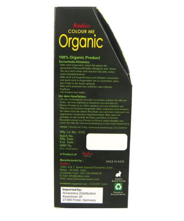 Radico Light Brown 2-Pack Organic Plant Hair Dye - Vegan & Natural Cosmetics - Hellbrx2 100g - Buy Online on GoSupps.com