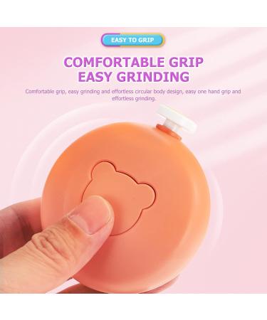 Hoement 1 Set Nail Grinder Safe Nail Trimming Tool Nail Polishing Accessory Safe Adults Nail Kit Electric Nail Trimmer Nail Trimmer Safe Polishing Kit Manicure Kit 7X7X3CM Orange - Buy Online on GoSupps.com