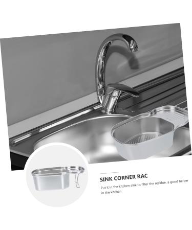 CIYODO 1pc Drain Basket Storage Baskets Hamper Fruit Washing Basket Sink Storage Rack Vegetable Corner 22X13CM - Buy Online on GoSupps.com