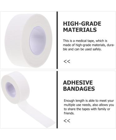 5 Rolls Medical Pressure Sensitive Tape | Skin-Friendly Self-Adhesive Paper Tape | Gentle Adhesion & Breathable | Portable Medical Tape for International Shipping - Buy Online on GoSupps.com