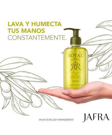 JAFRA Royal Olive Hand Wash 250ml - Nourishing Olive Extract for Soft Hands | Buy Online - Buy Online on GoSupps.com