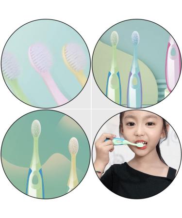 SECFOU Cleaning Tool 4pcs Baby Training Handheld Infant Assorted Cleaning Teeth Oral Soft Brush Toothbrushes Color Tool Children Kids Childrens Plastic for Care Dental Toddler Toothbrush Kids Tools - Buy Online on GoSupps.com
