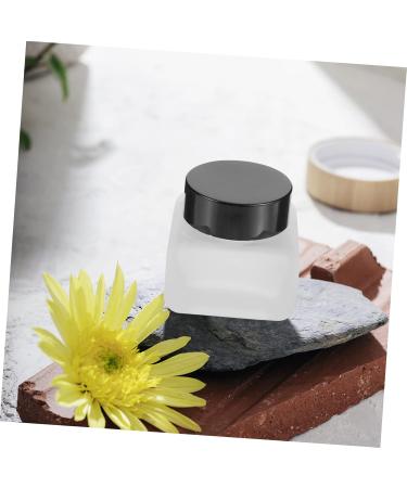 Didiseaon Frosted Glass Jars Cream Sub Container Refillable Lotion Bottle Lotion Containers Glass Cosmetic Cream Bottle Glass Jar with Lid Creami Cosmetic Containers Cream Jar Filling Travel - Buy Online on GoSupps.com