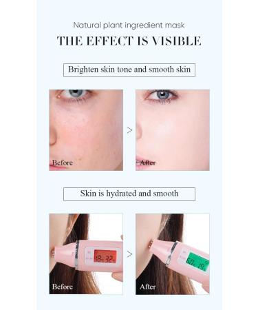 Hydrating Facial Mask with Hyaluronic Acid and Niacinamide 30 Sheets - Buy Online on GoSupps.com