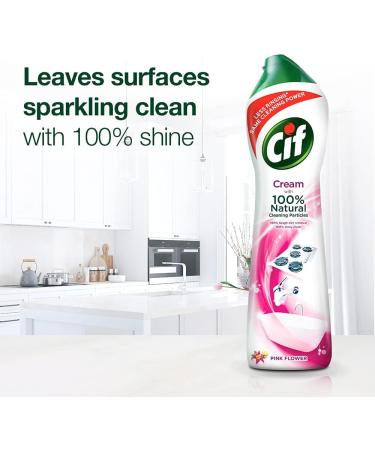 Cif Pink Flower Multi-Purpose Surface Cleaner Cream 500g | Trusted International Shipping - Buy Online on GoSupps.com