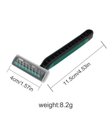 100 Pcs Disposable Razors - Twin Blade Stainless Steel Individually Wrapped for Men & Women - Bulk Travel Razors with Safety Cap - Buy Online on GoSupps.com