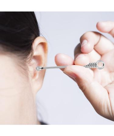 Cabilock Tiny Spoon 20pcs Ear Cleaning Kit - Safe Ear Wax Removal Tool - Keychain Pendant - Easy & Painless Ear Pick for Men, Women, Kids - Gold & Silver (Small Spoons) - Buy Online on GoSupps.com