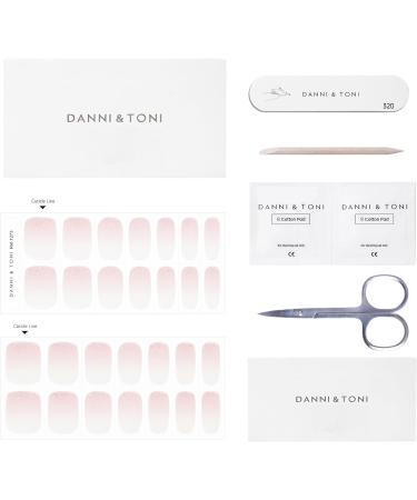 Danni & Toni Semi-Cured Nail Wraps - In The Mood for Love - Soft Gel Stickers - Buy Online on GoSupps.com
