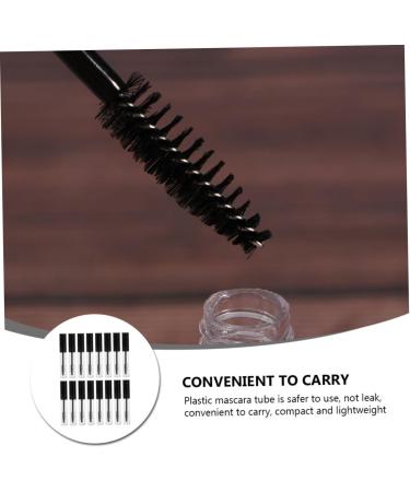  Gogogmee Set of 16 Circular Eyelash Brush Tubes 10ml Refillable Mascara Containers Eyelash Cream Holders - Buy Online on GoSupps.com