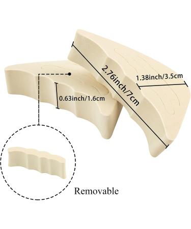 Ponpon 16 Pairs Reusable Toe Filler Inserts - Adjustable Shoe Filler for Men & Women | Perfect Fit for Too Big Shoes - Buy Online on GoSupps.com