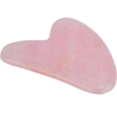 Natural Jade Gua Sha Massager - Organic Anti-Aging Rosa Quartz Board for Skin Rejuvenation & Beauty Therapy - Buy Online on GoSupps.com
