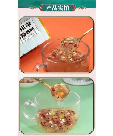 500g x 1 can Sweet Scented Chia Seed nut Lotus Root Starch Soup Meal Substitute Powder Healthy Instant Breakfast Porridgenut nut and Lotus Root Powder - Buy Online on GoSupps.com