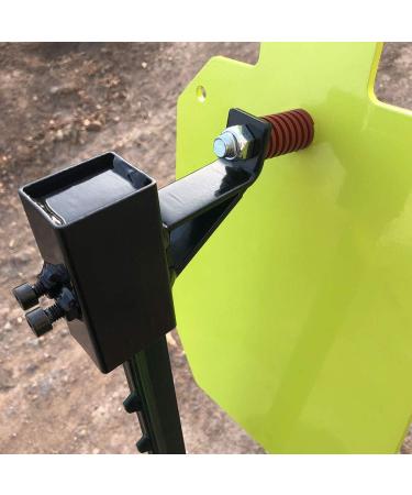 Highwild T-Post Target Hanger - AR500 Steel Gong Target Mount - 2x4 Bracket Conversion Adapter - T-Post Target Hanger (1 Pack) - Buy Online on GoSupps.com