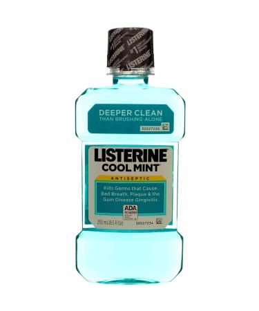 Listerine Mnt (250 ml) Size 8.5z Cool Mint Mouthwash 8.5 oz