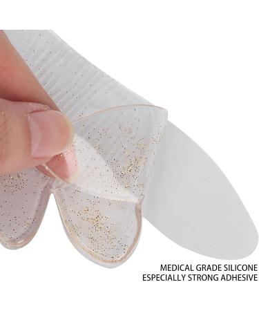 Chest Wrinkle Pads Silicone Chest Pad Reusable Wing Shape Sequined Anti Wrinkle Silicone Chest Pad for Skin Lines Preventing Wrinkles and Smoothing Skin - Buy Online on GoSupps.com
