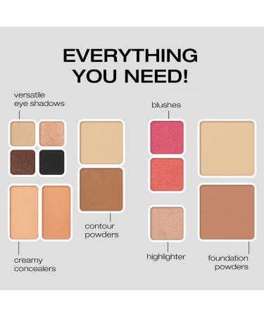 Woosh Beauty Fold Out Face Palette 1 Light - All-in-One Full Face Palette - Buy Online on GoSupps.com