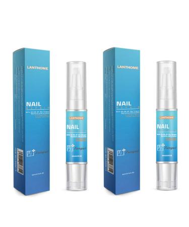 MAMaiuh 2Pcs Nail Regeneration Bio-Pen Nail Repair Pen NailCare Pen Effective Fragile Nail Repair for Men Women (Blue)