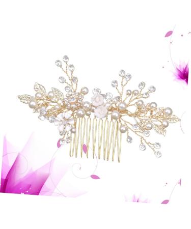 Didiseaon Alloy Hair Comb Crystal Hair Comb Bridal Hair Comb Women Hair Comb Hair Accessories Wedding Women's - Buy Online on GoSupps.com