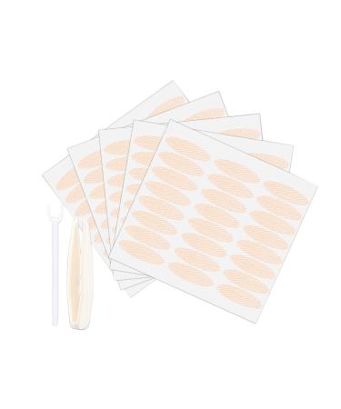 480 Pieces Eye Lids Strips Eyelid Correcting Strips Natural Lace Eye Lift Strips Invisible Eyelid Lift Strips Stickers Instant Lift Eye Lid Stickers for Hooded Droopy Uneven Mono-eyelids