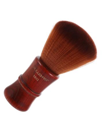 FRCOLOR Hair Cutting Brush Hair Cleaning Hair Cutting Neck Duster Brush Large Neck Duster Brush Soft Barber Neck Duster For Cleaning Shave for Men Hair Salon Brush Professional Use Bamboo