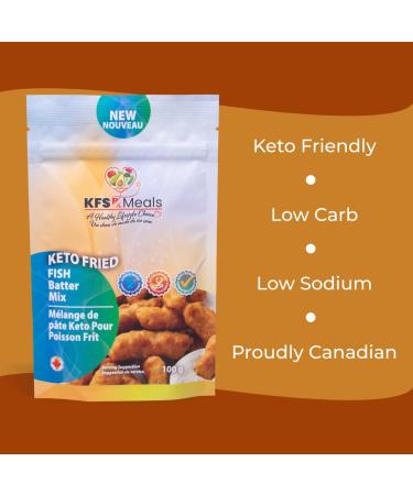 Keto Fried Fish Batter Mix - Buy Online on GoSupps.com