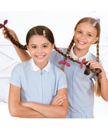 899PCS Girls Hair Accessories Set - Hair Clips, Bands, Bobbles, Pins, Bows & Ties - Hair Styling Gift Set for Toddlers & Kids - Buy Online on GoSupps.com